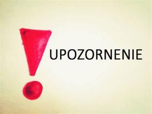 Oznam 1
