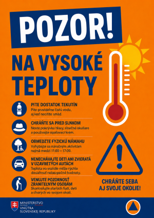 Pozor Na vysoké teploty!!! 1