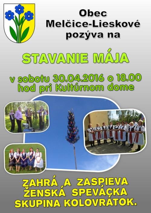 Stavanie mája 2016